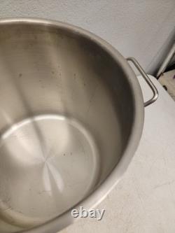 LibertyWare Stock Pot Stainless Steel 37 Quart Mint