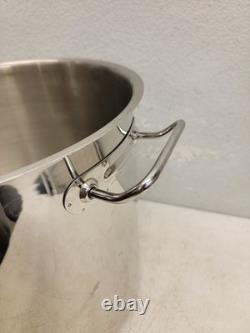 LibertyWare Stock Pot Stainless Steel 37 Quart Mint