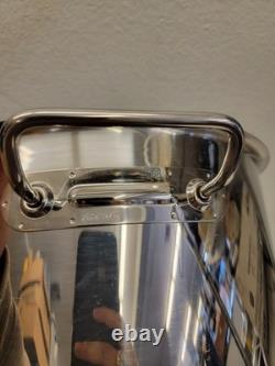 LibertyWare Stock Pot Stainless Steel 37 Quart Mint