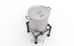 Loco Cookers 60 Quart Propane Low Country Boiler Kit Stainless Steel Durable USA