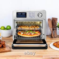 MAXX 16 Quart Stainless Steel Digital Air Fryer Oven AFO 47797 SS