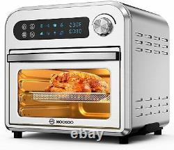 MOOSOO 10.6 Quart Oil-less Electric Air Fryer Oven Dehydrator Rotisserie 1500W