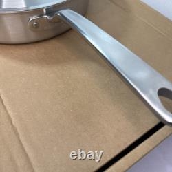 Made In 3.5 Quart Stainless Steel Saute Pan with Lid All 5 Ply Clad NEW