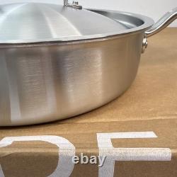 Made In 3.5 Quart Stainless Steel Saute Pan with Lid All 5 Ply Clad NEW