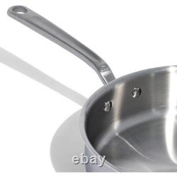 Made In Cookware 3.5 Quart Stainless Steel Saute Pan 5 Ply Stainless Clad
