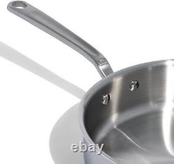 Made In Cookware 3.5 Quart Stainless Steel Saute Pan 5 Ply Stainless Clad