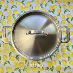 Made In Cookware 8 Quart 5 Ply Stainless Steel Clad Stock Pot 8 QT Made in Italy