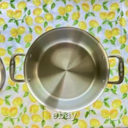 Made In Cookware 8 Quart 5 Ply Stainless Steel Clad Stock Pot 8 QT Made in Italy