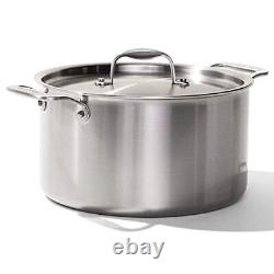 Made In Cookware 8 Quart Stainless Steel Stock Pot With Lid 5 Ply Stainle