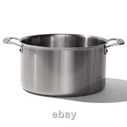 Made In Cookware 8 Quart Stainless Steel Stock Pot With Lid 5 Ply Stainle