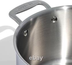 Made In Cookware-8 Quart Stainless Steel Stock Pot With Lid-5 Ply Stainless Clad