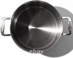 Made in Cookware 8 Quart Stainless Steel Stock Pot with Lid 5 Ply Stainless