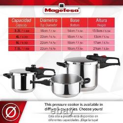 Magefesa Practika Plus 8-Quart Stainless Steel Pressure Cooker SALE