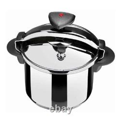 Magefesa Star 12.6 Quart 18/10 Stainless Steel Pressure Cooker