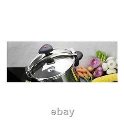 Magefesa Star 12.6 Quart 18/10 Stainless Steel Pressure Cooker