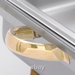 Malibu 8 Quart Stainless Steel Chafer Stylish & Functional Serving Solution