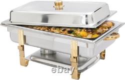 Malibu 8 Quart Stainless Steel Chafer Stylish & Functional Serving Solution