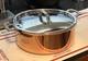Martha Stewart 6-quart 3 Ply Stainless Steel & Copper Stock Pot Withlid