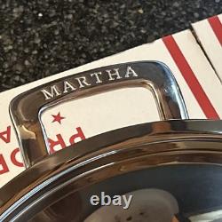 Martha Stewart 6-Quart 3 Ply Stainless Steel & Copper Stock Pot withLid