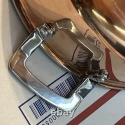 Martha Stewart 6-Quart 3 Ply Stainless Steel & Copper Stock Pot withLid