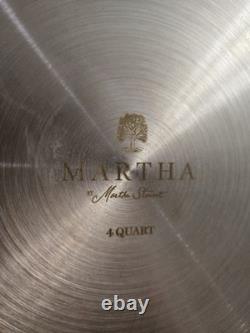 Martha Stewart Everyday Copper Clad Stainless Steel Pot 4 Quart Pot Lid