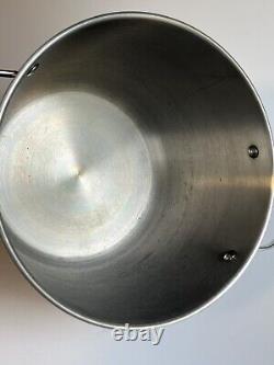 Martha Stewart for Macys 20 Quart Stockpot Stainless Steel Large Pot withGlass Lid