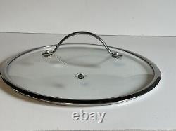 Martha Stewart for Macys 20 Quart Stockpot Stainless Steel Large Pot withGlass Lid