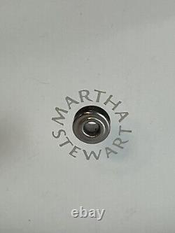 Martha Stewart for Macys 20 Quart Stockpot Stainless Steel Large Pot withGlass Lid