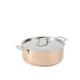 Martha By Martha Stewart 6-quart Stainless Steel Shallow Stock Pot Withlid Co