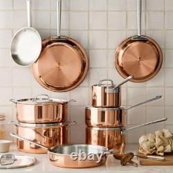 Martha by Martha Stewart 6-Quart Stainless Steel Shallow Stock Pot withLid Co
