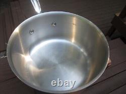 Mauviel 1830 Stainless 3.6 Quart Saucepan with Lid Made in France