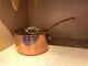 Mauviel Triply 1.75 Quart Copper Saucepan With Stainless Steel Handle Plus Lid