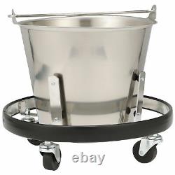 McKesson 13 Quart Stainless Steel Kick Bucket 81-48711 1 Each