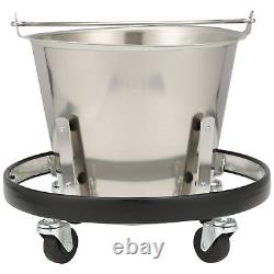 McKesson 13 Quart Stainless Steel Kick Bucket 81-48711 1 Each