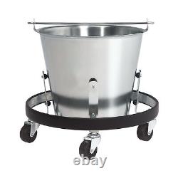 McKesson 13 Quart Stainless Steel Kick Bucket 81-48711 1 Each