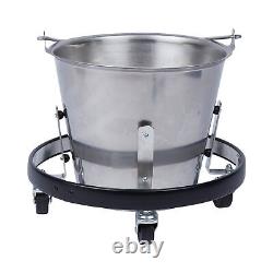 McKesson 13 Quart Stainless Steel Kick Bucket 81-48711 1 Each