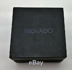 Movado 07.1.14.1145 Museum Men's Swiss Quarts Stainless Steel 42mm Watch Nice