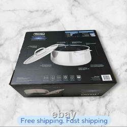 NEW 4-Ply Dutch Oven 5 Quart Laser Clad Titanium Performance Ti Cookware