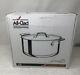 New All Clad Copper Core 8 Quart Stockpot With Lid 6508 Ss Stainless Steel Covered