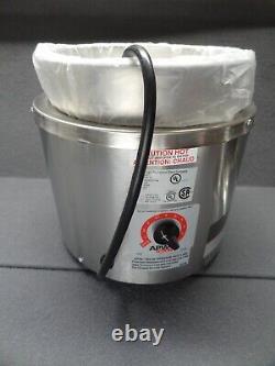 NEW APW Wyott RW-1V Classic 7-Quart Warmer Pot Insert Stainless Steel Commercial