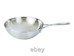 NEW Demeyere INDUSTRY Stainless Steel 5.0 quart WOK MADE IN BELGIUM 5 ply