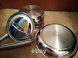 NEW G. E. 10 inch Omelet Pan and 3 quart Saucepan Set