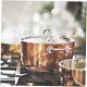 New Ikea Finmat Copper Stainless Steel Pot 5 Quart With Lid, Brand New In Box