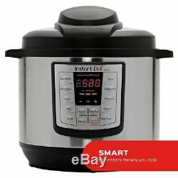 NEW Instant Pot 6 in 1 Programmable Pressure Cooker 6 Quart Instapot LUX60 V3