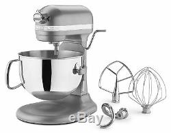 NEW KitchenAid 600 Super Large Capacity 6-Quart Pro Stand Mixer KP26M1XSL Silver