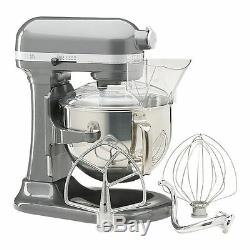 NEW KitchenAid 600 Super Large Capacity 6-Quart Pro Stand Mixer KP26M1XSL Silver