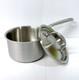 New Made In 2 Quart Stainless Steel Saucepan With Lid 5 Ply All Stainless Clad