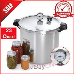 NEW Presto 01781 23-Quart Pressure Canner and Cooker, Silver