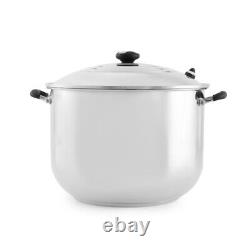 NEW Royal Prestige 30-Quart Stock Pot 9-Ply T-304 Surgical Stainless Steel