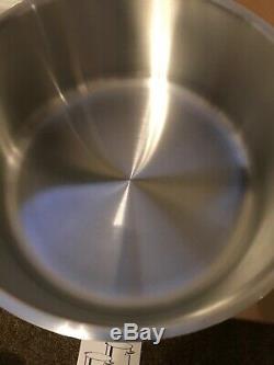 NEW in BOX ALL CLAD Stainless Steel 12 Qt Quart Rondeau Pot Stock Professional